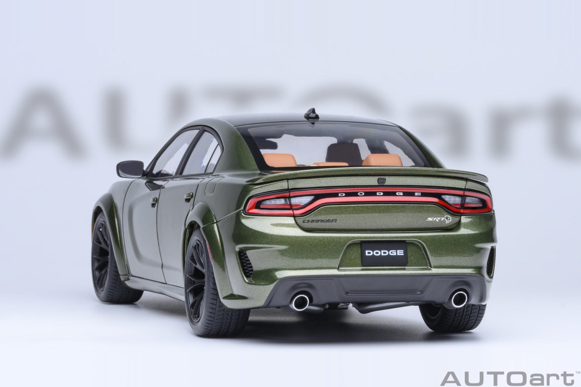 AUTOart Dodge Charger SRT Hellcat Redeye Jailbreak F8 Green 1:18