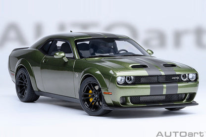 AUTOart 2022 Dodge Challenger SRT Jailbreak F8 Green 1:18