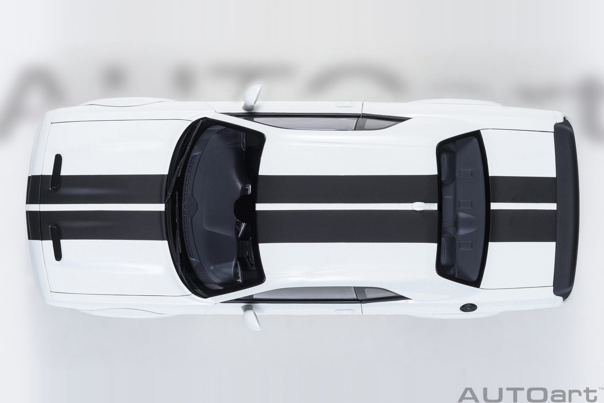 AUTOart 2023 Dodge Challenger SRT Super Stock Knuckle White 1:18