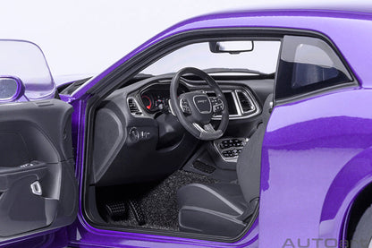 AUTOart 2023 Dodge Challenger SRT Super Stock Plum Crazy (Purple) 1:18