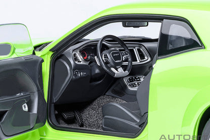 AUTOart 2023 Dodge Challenger SRT Super Stock Sublime Green 1:18