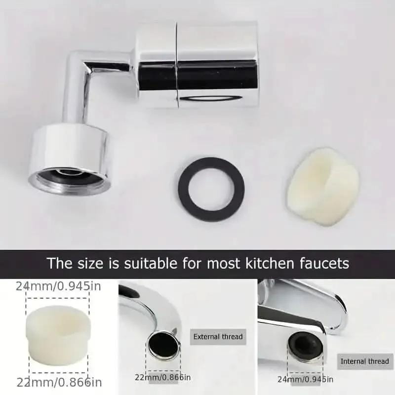 720° Rotating Faucet Extender for Kitchen and Bathroom DailySale Default Title Default Title-