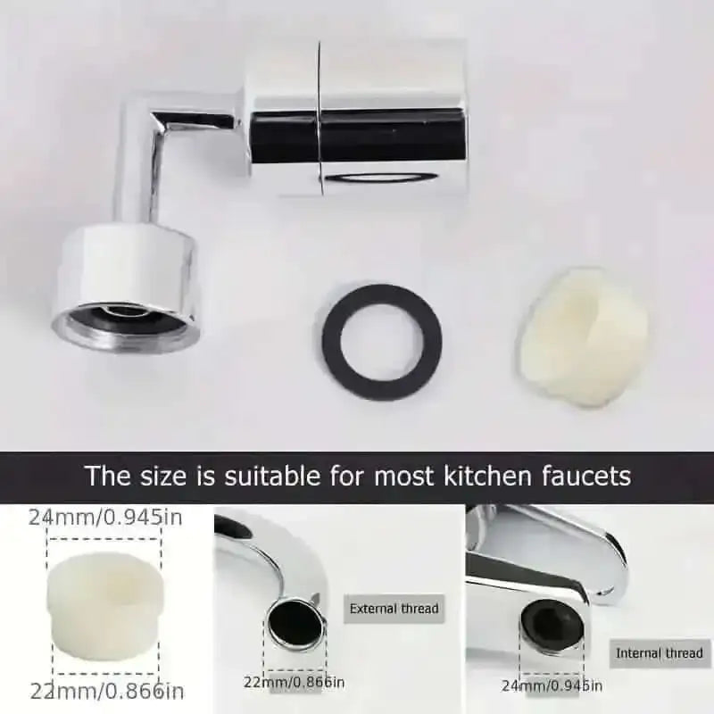 720° Rotating Faucet Extender for Kitchen and Bathroom Cartsfy Inc.