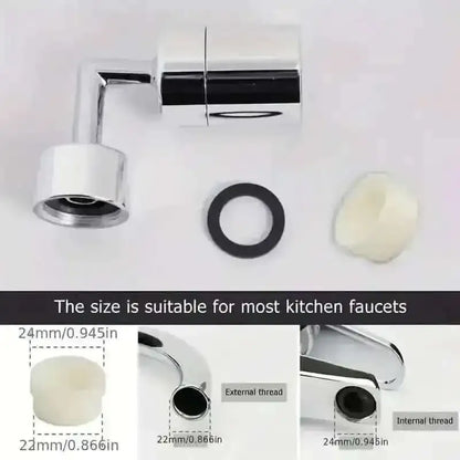 720° Rotating Faucet Extender for Kitchen and Bathroom Cartsfy Inc.