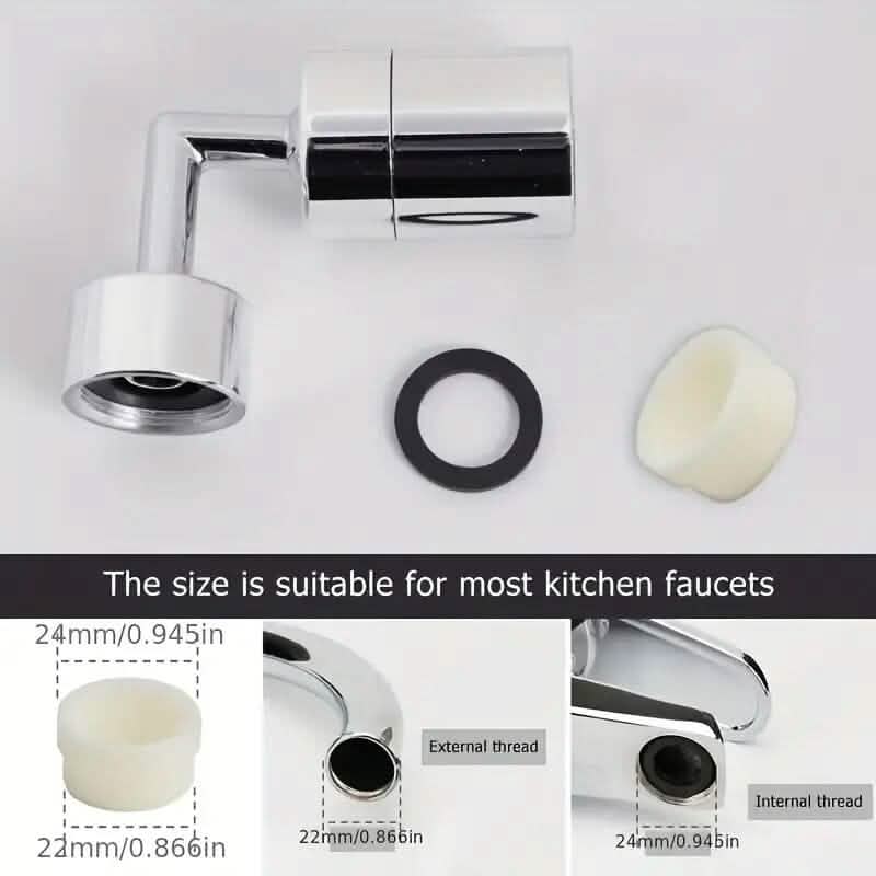 720° Rotating Faucet Extender for Kitchen and Bathroom Cartsfy Inc.
