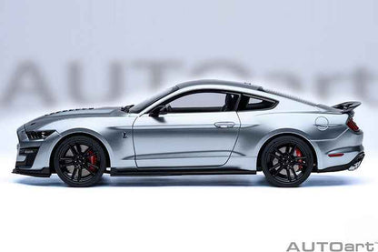 AUTOart Ford Shelby Mustang GT500 Iconic Silver 1:18