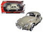 1966 Volkswagen Beetle Beige 1/24 Diecast Model Car by Motormax