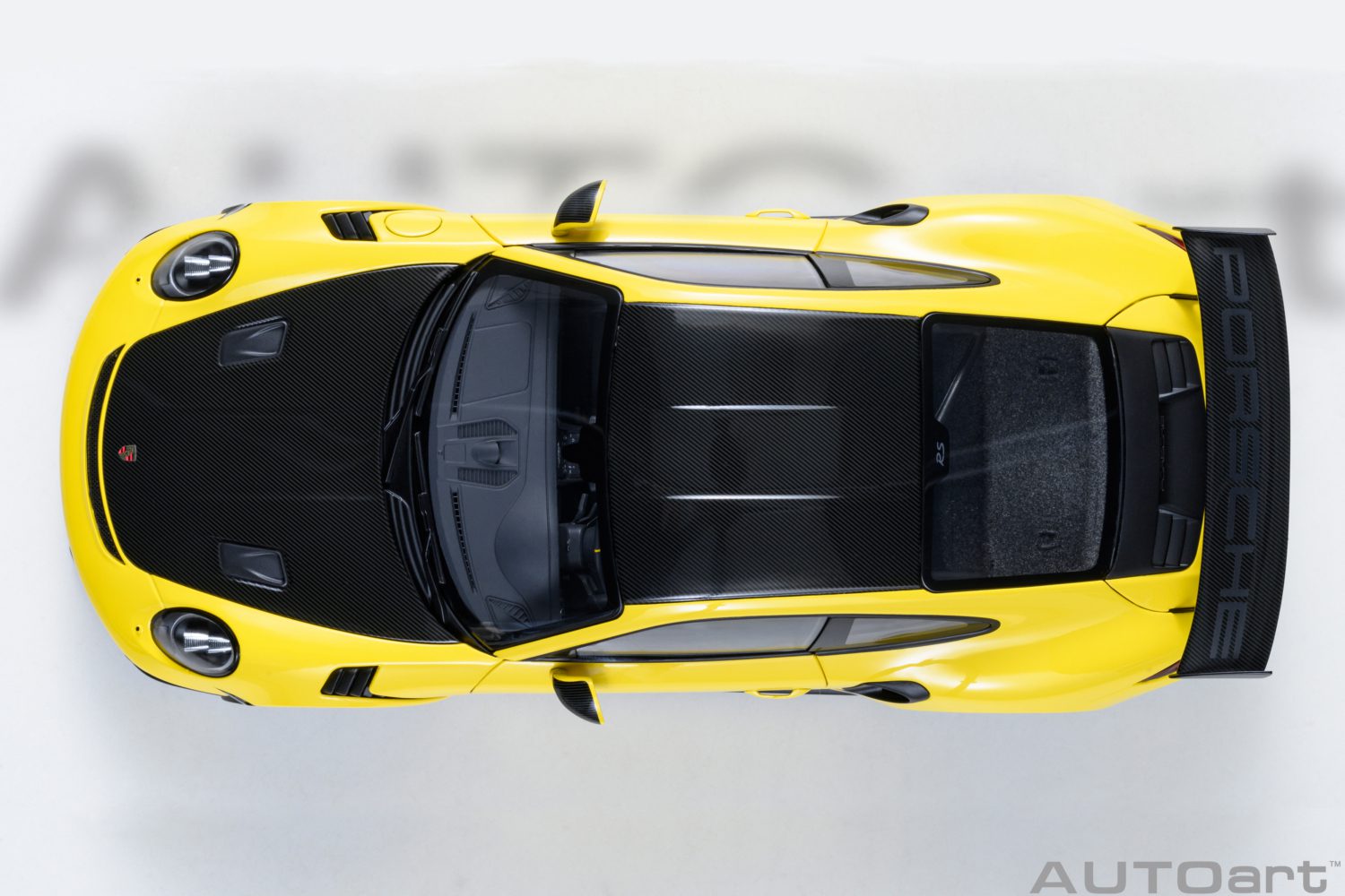 AUTOart Porsche 911 991.2 GT3 RS w/ Weissach Pkg Racing Yellow 1:18