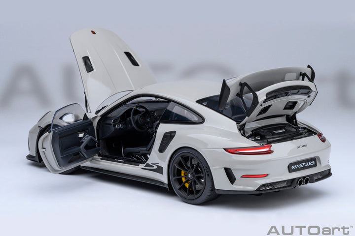 AUTOart Porsche 911 991.2 GT3 RS Chalk (Crayon) Grey 1:18