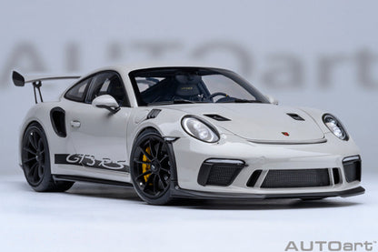 AUTOart Porsche 911 991.2 GT3 RS Chalk (Crayon) Grey 1:18