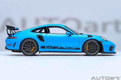 AUTOart Porsche 911 991.2 GT3 RS Riviera Blue 1:18