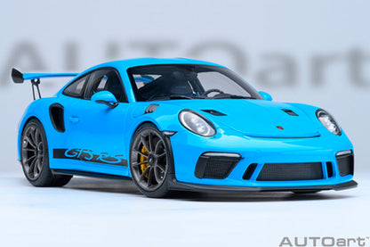 AUTOart Porsche 911 991.2 GT3 RS Riviera Blue 1:18