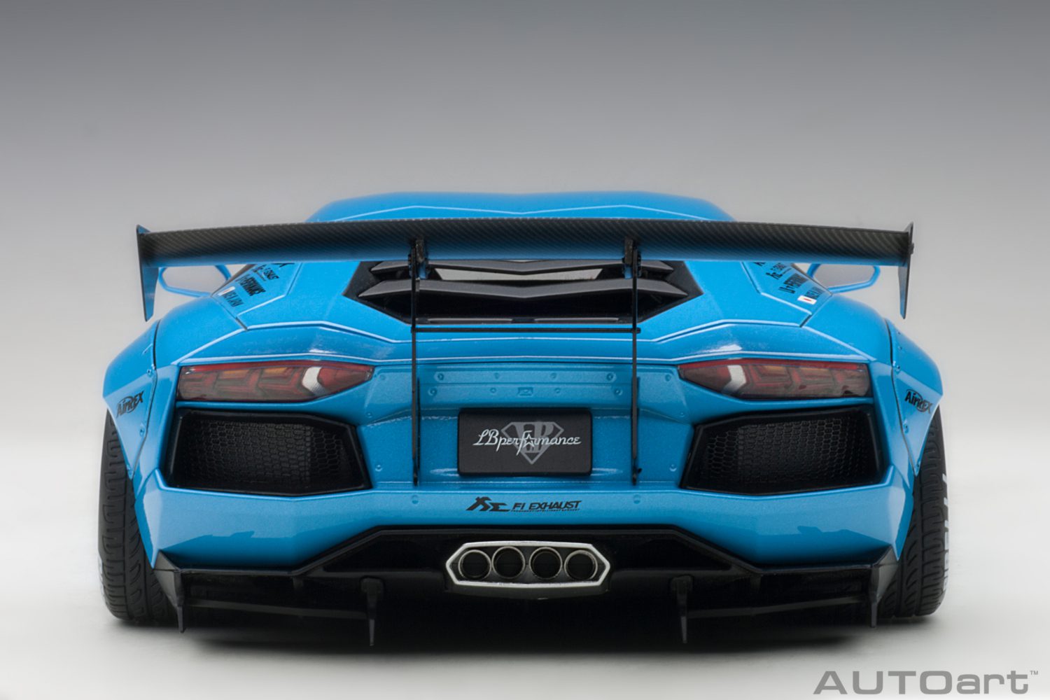 AUTOart Lamborghini Aventador LB Works Metallic Sky Blue 1:18