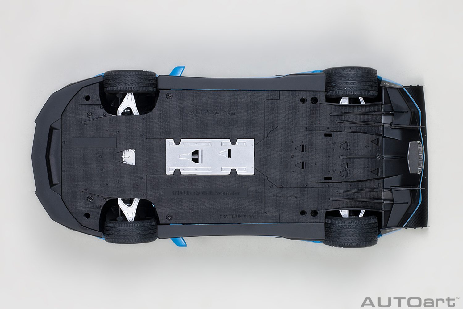AUTOart Lamborghini Aventador LB Works Metallic Sky Blue 1:18