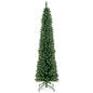 5/6/7/8 Feet Pencil Christmas Tree with 295/392/523/671 Memory Wire Branch Tips and Upgraded Metal Stand