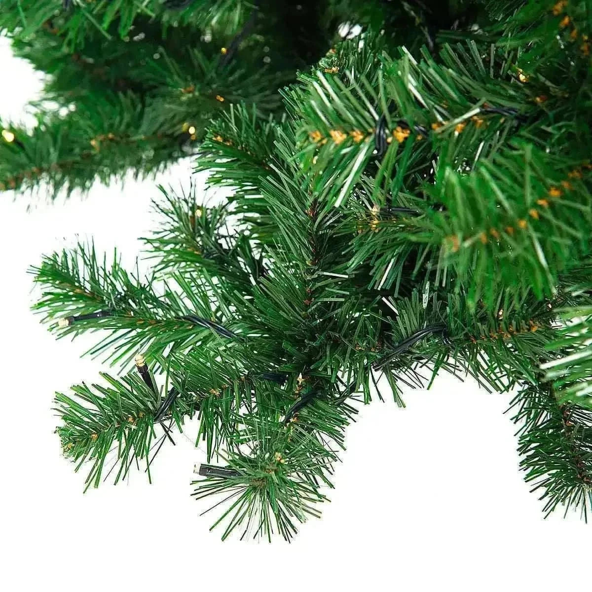 9 Feet Pre-Lit PVC Artificial Christmas Tree with 700 LED Lights Cartsfy Inc.