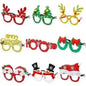 9-Pieces: Christmas Glitter Party Glasses Frame Cartsfy Inc.