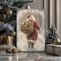 Vintage Christmas Santa Claus Wall Art II