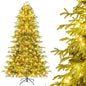 Artificial Christmas Tree with LED Lights and PVC Mixed Branch Tips