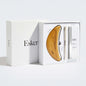 Body plane tool set in box with wooden blade and two body oil bottles