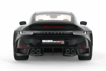 GT Spirit 2023 Brabus 900 Porsche 911 Turbo S Rocket R Black 1:18