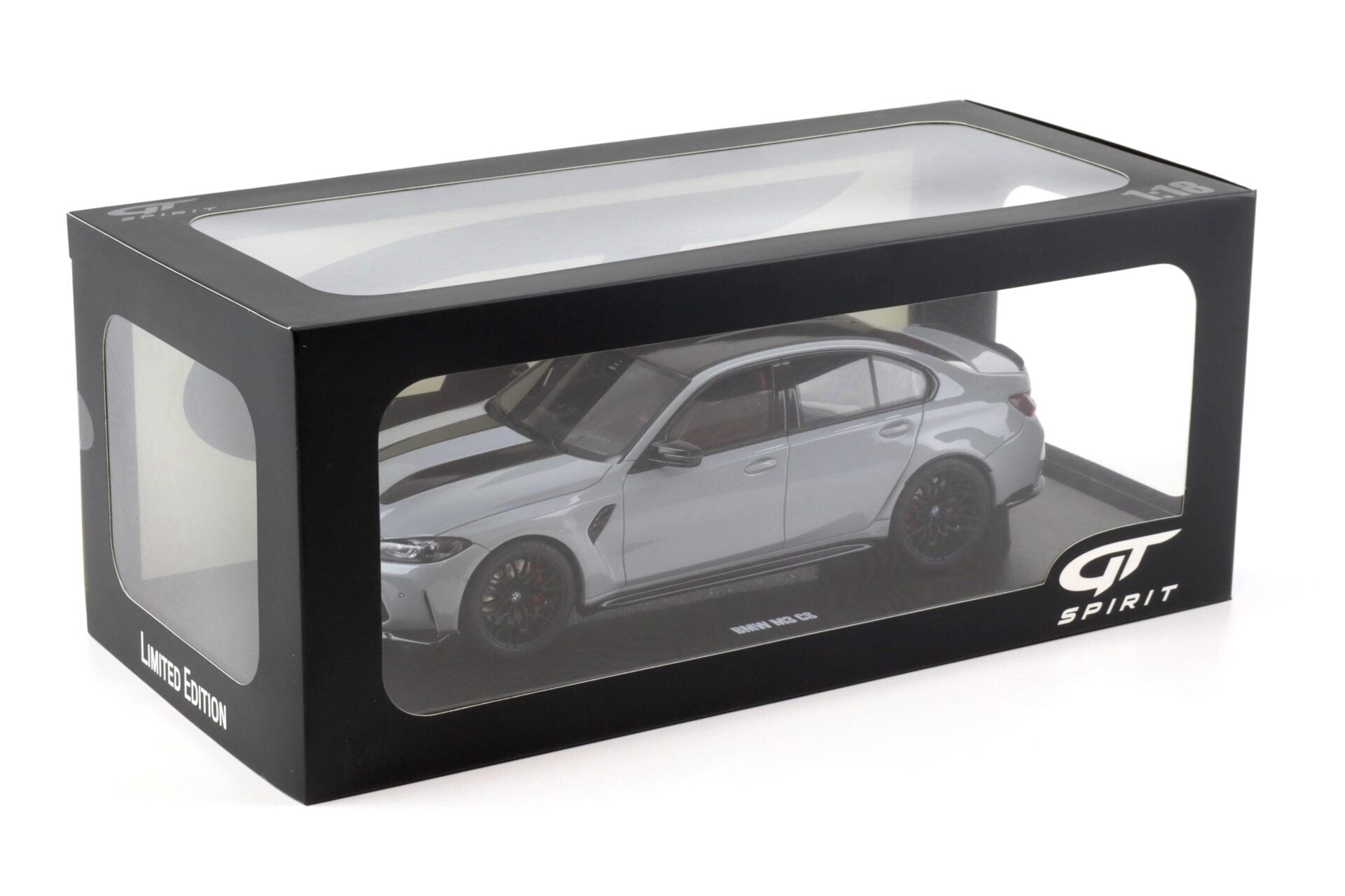 GT Spirit 2024 BMW G80 M3 CS M Brooklyn Grey Metallic 1:18