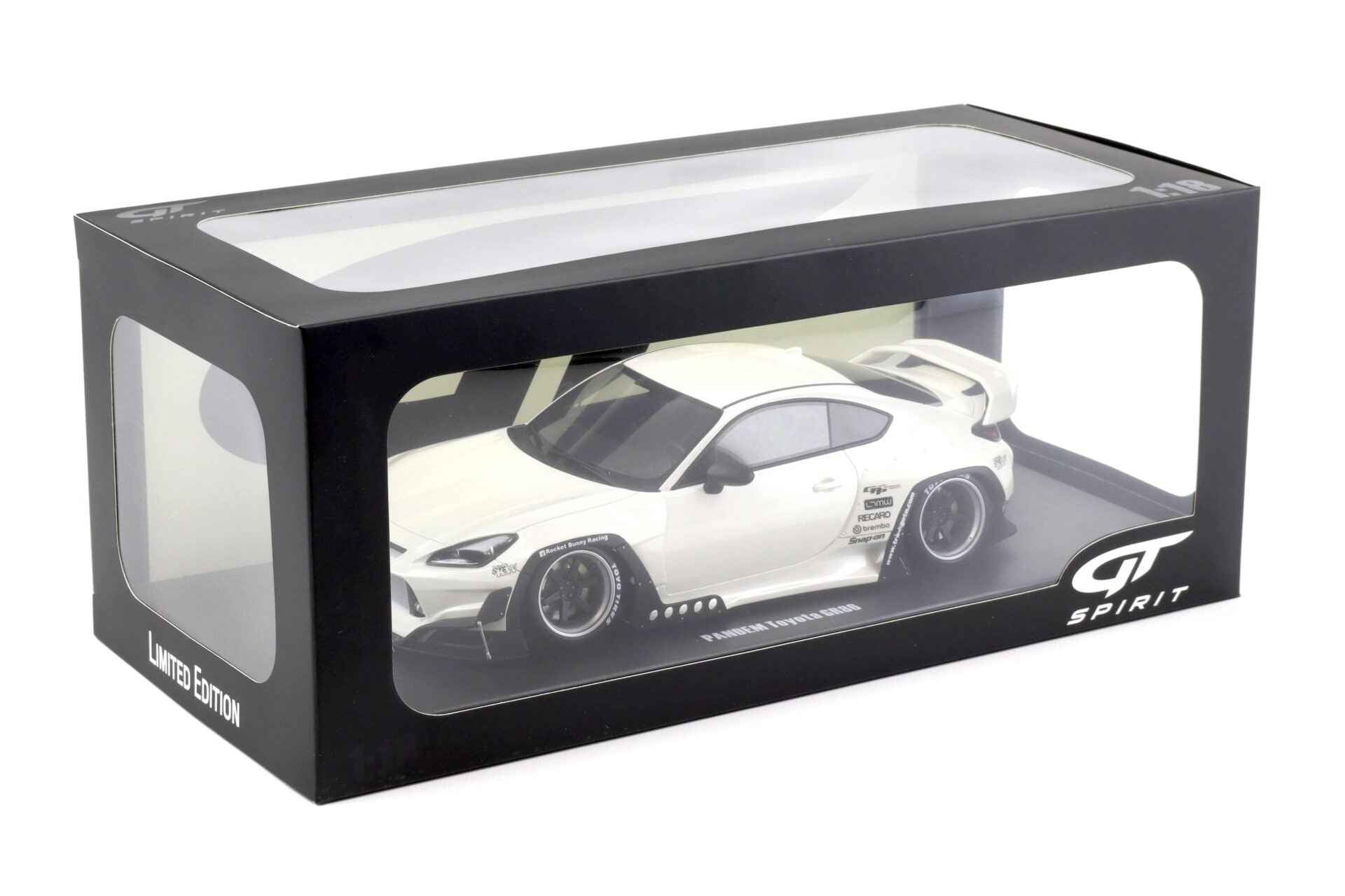 GT Spirit 2023 Toyota GR86 Pandem Crystal White 1:18