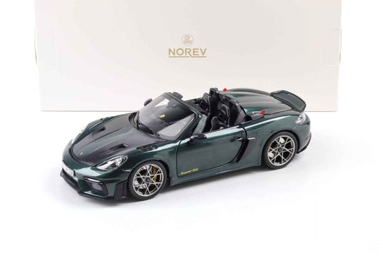 Norev 2023 Porsche 718 Spyder RS w/ Weissach Package Forest Green 1:18