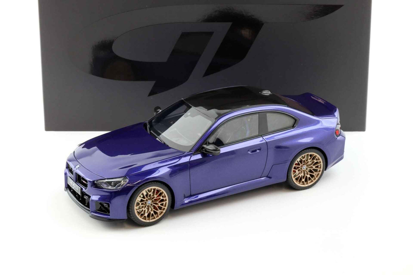 GT Spirit 2025 BMW M2 (G87) Coupe Individual Velvet Blue Metallic 1:18