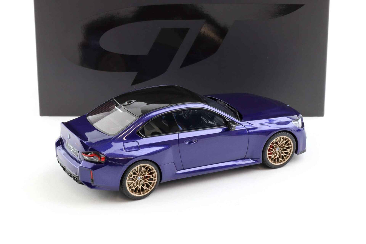 GT Spirit 2025 BMW M2 (G87) Coupe Individual Velvet Blue Metallic 1:18