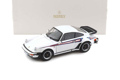 Norev 1980 Porsche 911 Turbo 930 3.3 Martini Racing G Series White 1:18