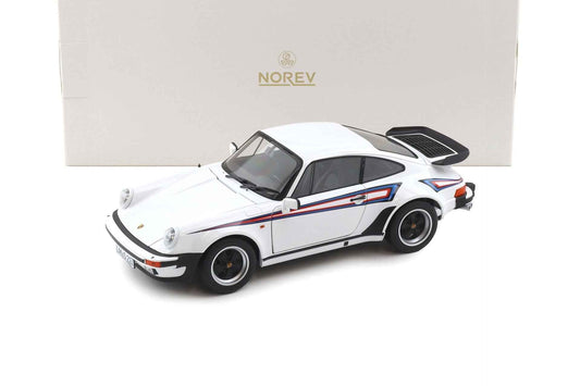 Norev 1980 Porsche 911 Turbo 930 3.3 Martini Racing G Series White 1:18