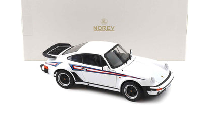 Norev 1980 Porsche 911 Turbo 930 3.3 Martini Racing G Series White 1:18