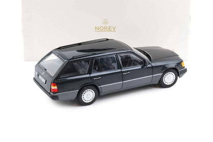 Norev 1:18 1990 Mercedes-Benz E Class 300TD (S124) Station Wagon T-Model Black 1:18