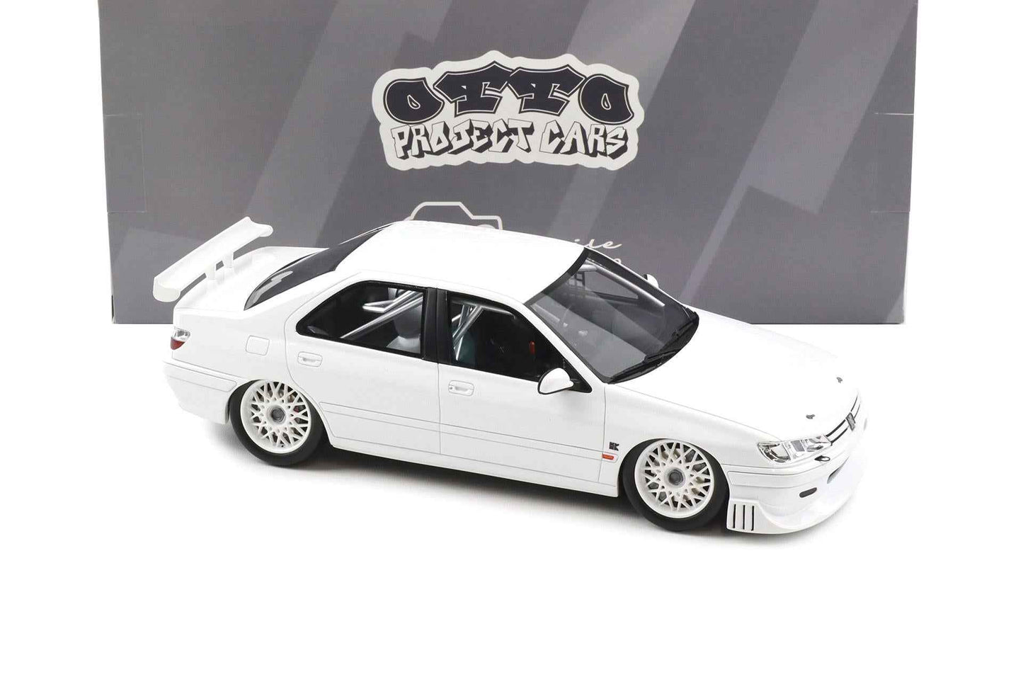 Otto 2024 Peugeot 406 Khyzyl Saleem White 1:18