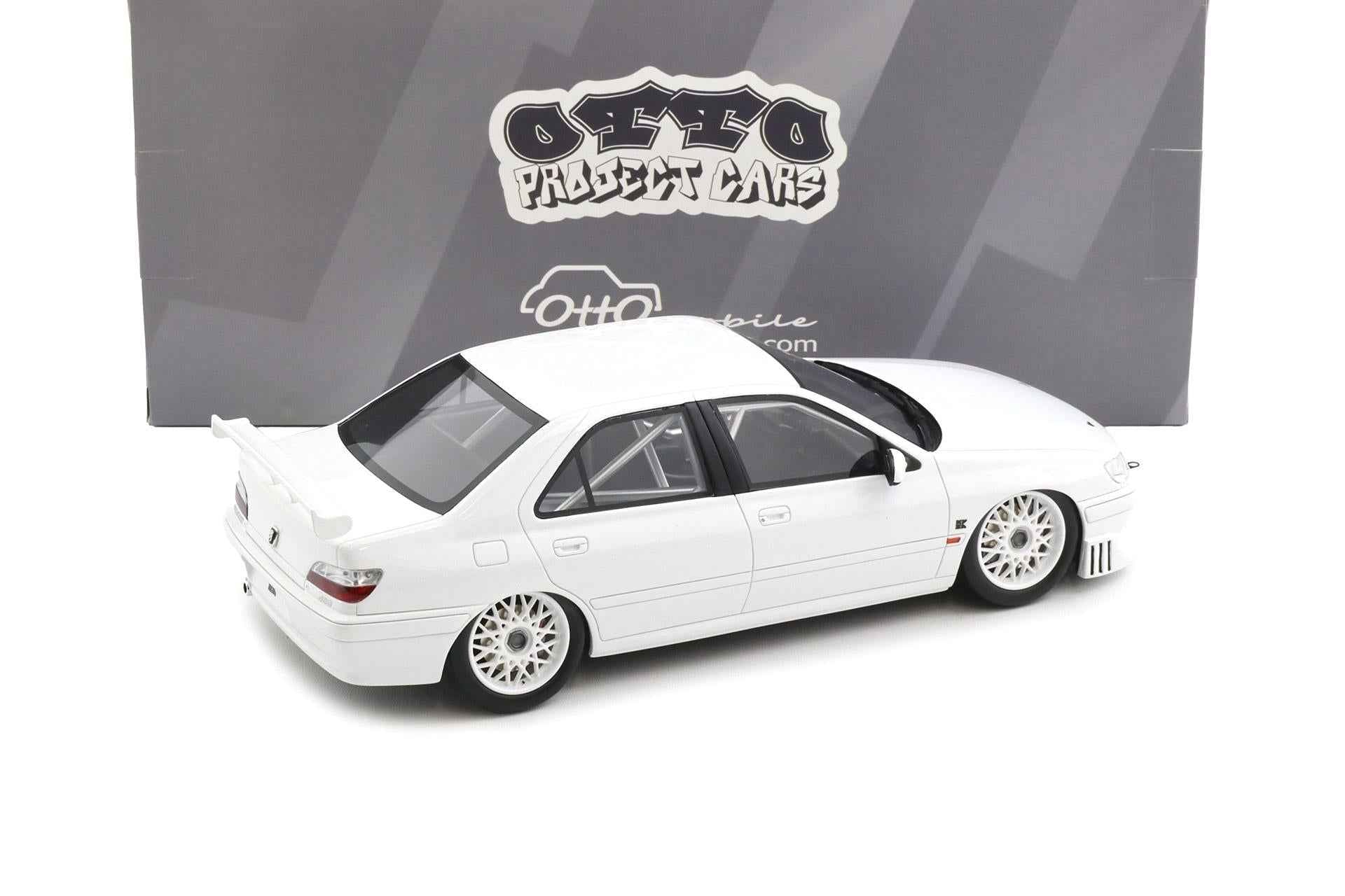 Otto 2024 Peugeot 406 Khyzyl Saleem White 1:18