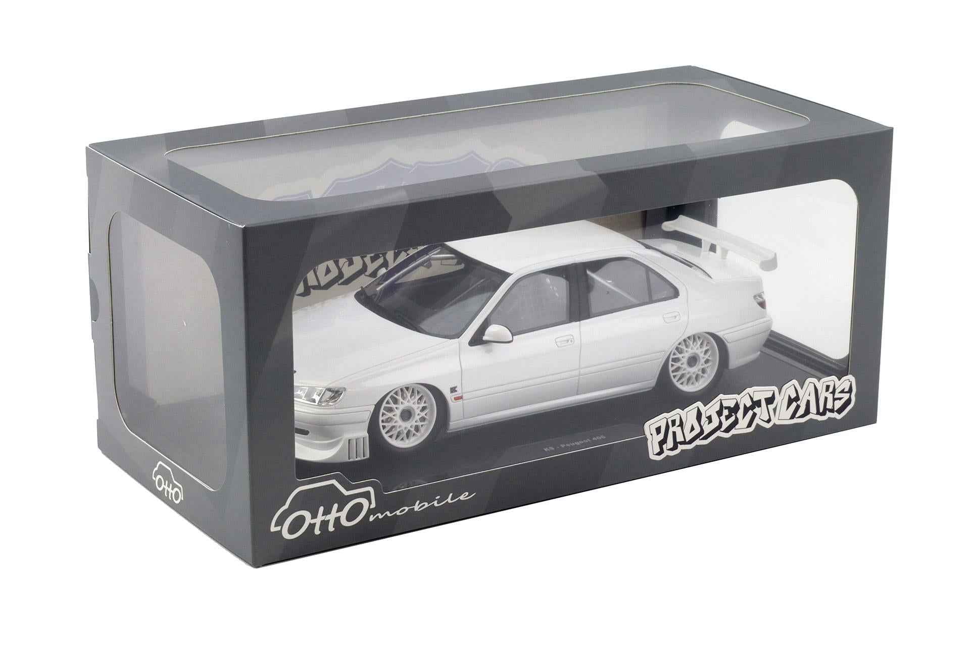 Otto 2024 Peugeot 406 Khyzyl Saleem White 1:18
