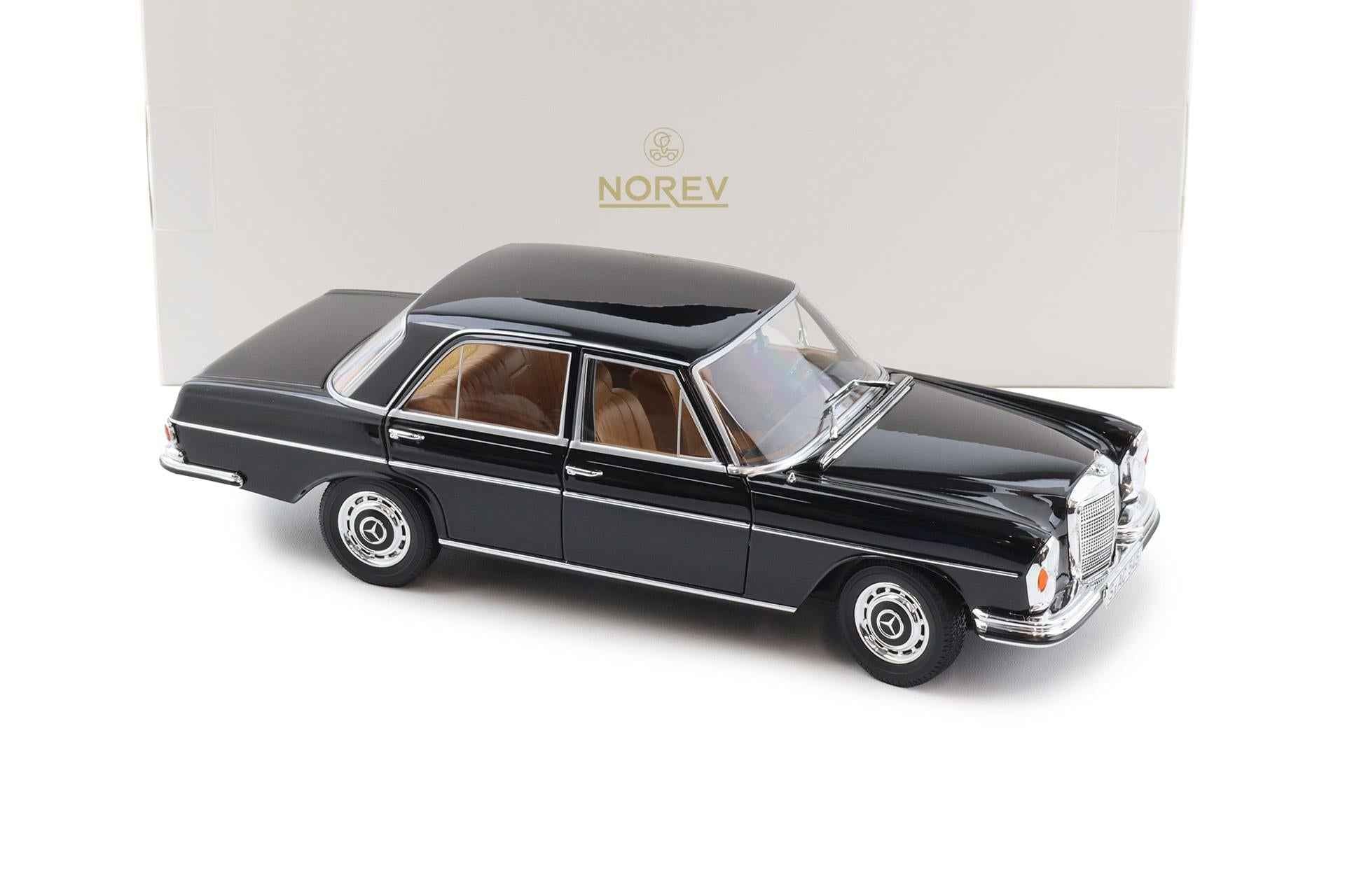 Norev 1968 Mercedes-Benz 280 SE W108 Black 1:18