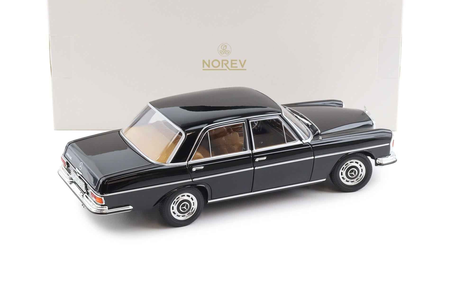 Norev 1968 Mercedes-Benz 280 SE W108 Black 1:18