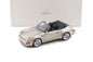 Norev 1992 Porsche 911 964 Carrera Turbo Look Cabriolet Zermatt Silver Metallic 1:18