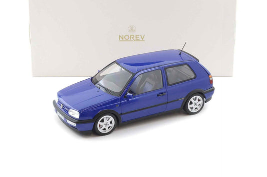 Norev 1994 Volkswagen Golf GTI MK3 Color Concept Jazz Blue 1:18