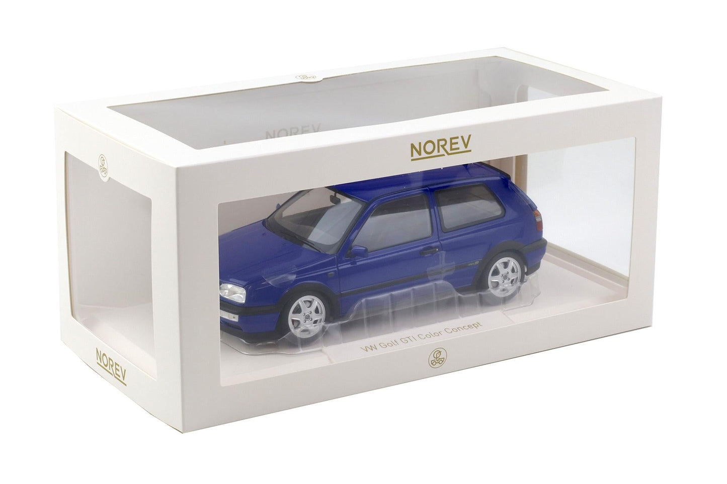 Norev 1994 Volkswagen Golf GTI MK3 Color Concept Jazz Blue 1:18