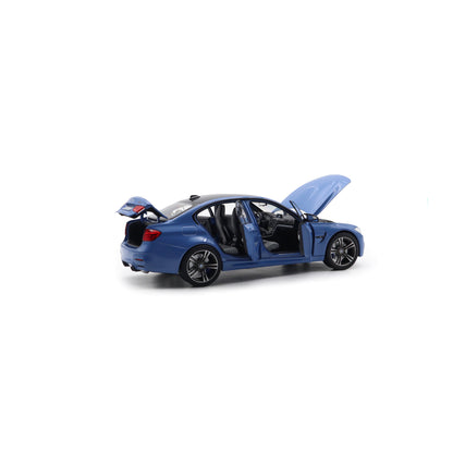 Norev 2017 BMW M3 (F80) Yas Marina Blue 1:18