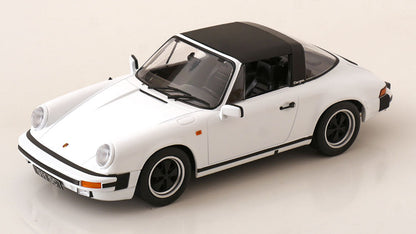 KK Scale 1983 Porsche 911 SC Targa w/ Removable Roof G Series White 1:18
