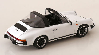 KK Scale 1983 Porsche 911 SC Targa w/ Removable Roof G Series White 1:18