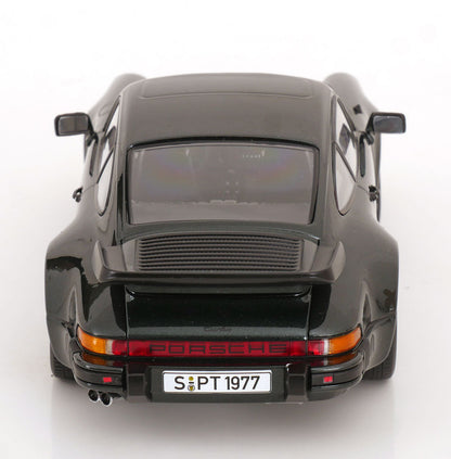 KK Scale 1977 Porsche 911 930 Turbo 3.3 Dark Green Metallic 1:18