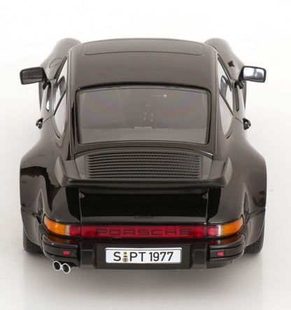 KK Scale 1977 Porsche 911 930 Turbo 3.3 Black 1:18