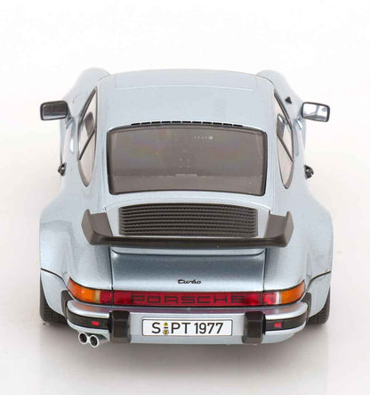 KK Scale 1977 Porsche 911 930 Turbo 3.3 Silver Metallic 1:18