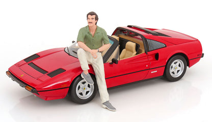 KK Scale 1982 Ferrari 308 GTS Quattrovalvole "Magnum P.I." Red 1:12