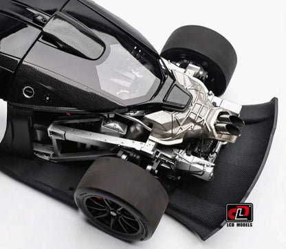 LCD Mclaren Senna GTR #12 Richard Mille Red White 1:18